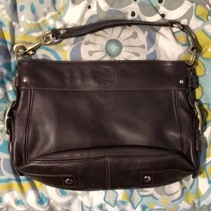 Coach Leather Zoe Hobo